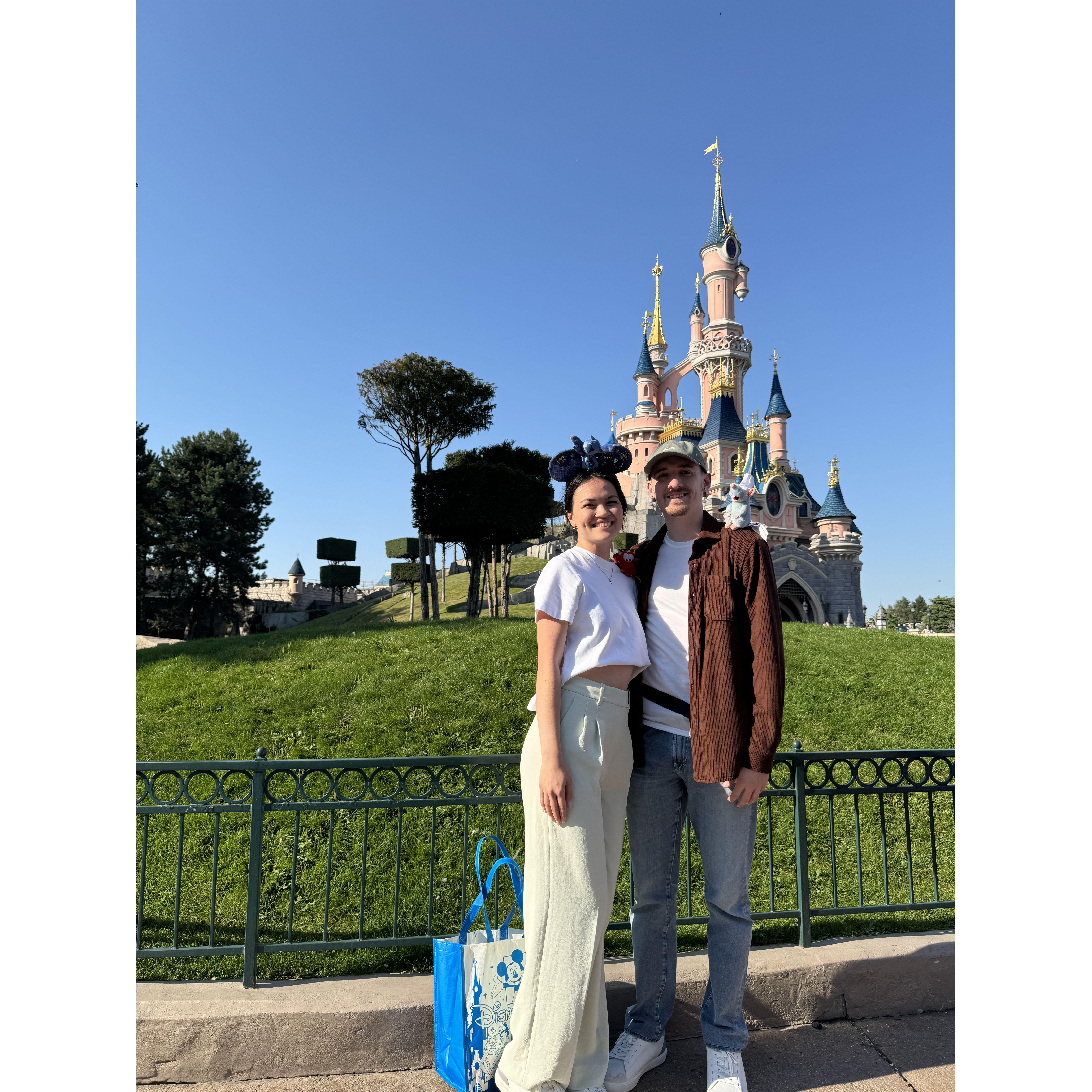 And of course we had to visit Disneyland when we were in Paris!