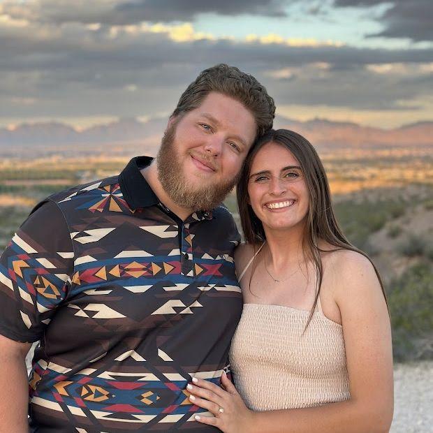 Happiest guy and gal in the world!