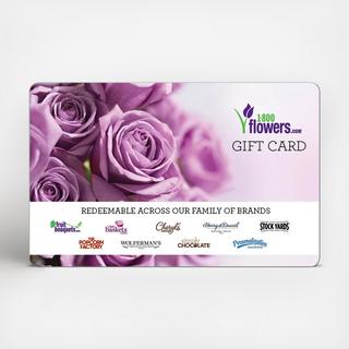 1-800-Flowers Gift Card