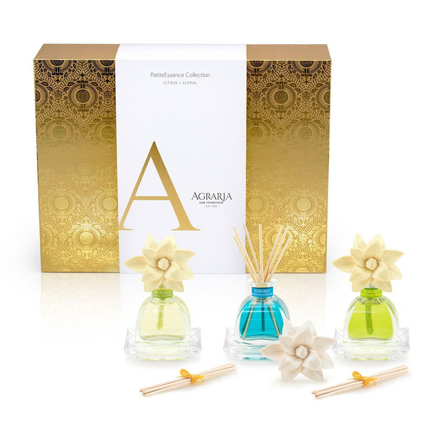 Agraria Citrus & Floral PetiteEssence 3 Piece Diffuser Collection