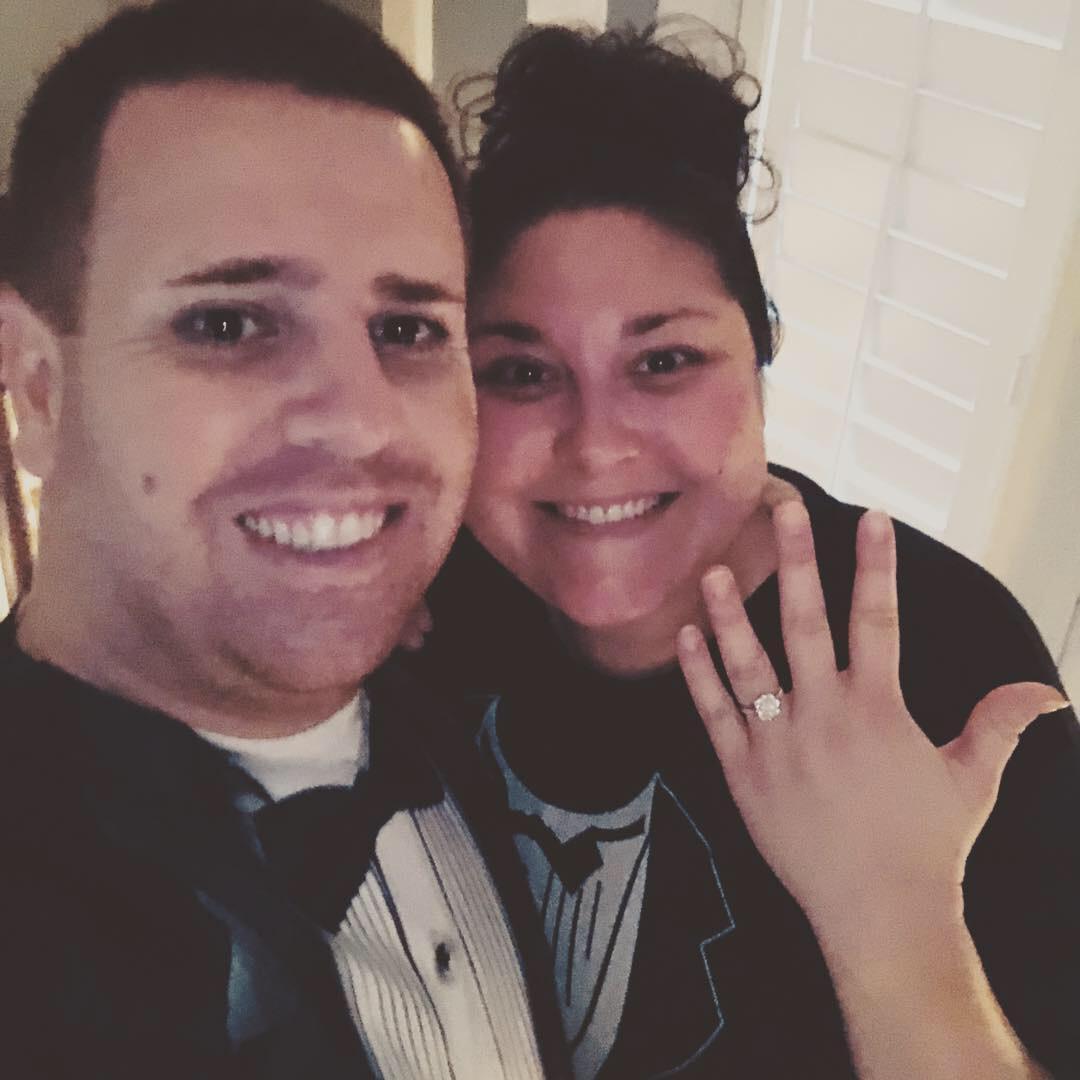 We're ENGAGED!!!!  October 20, 2018