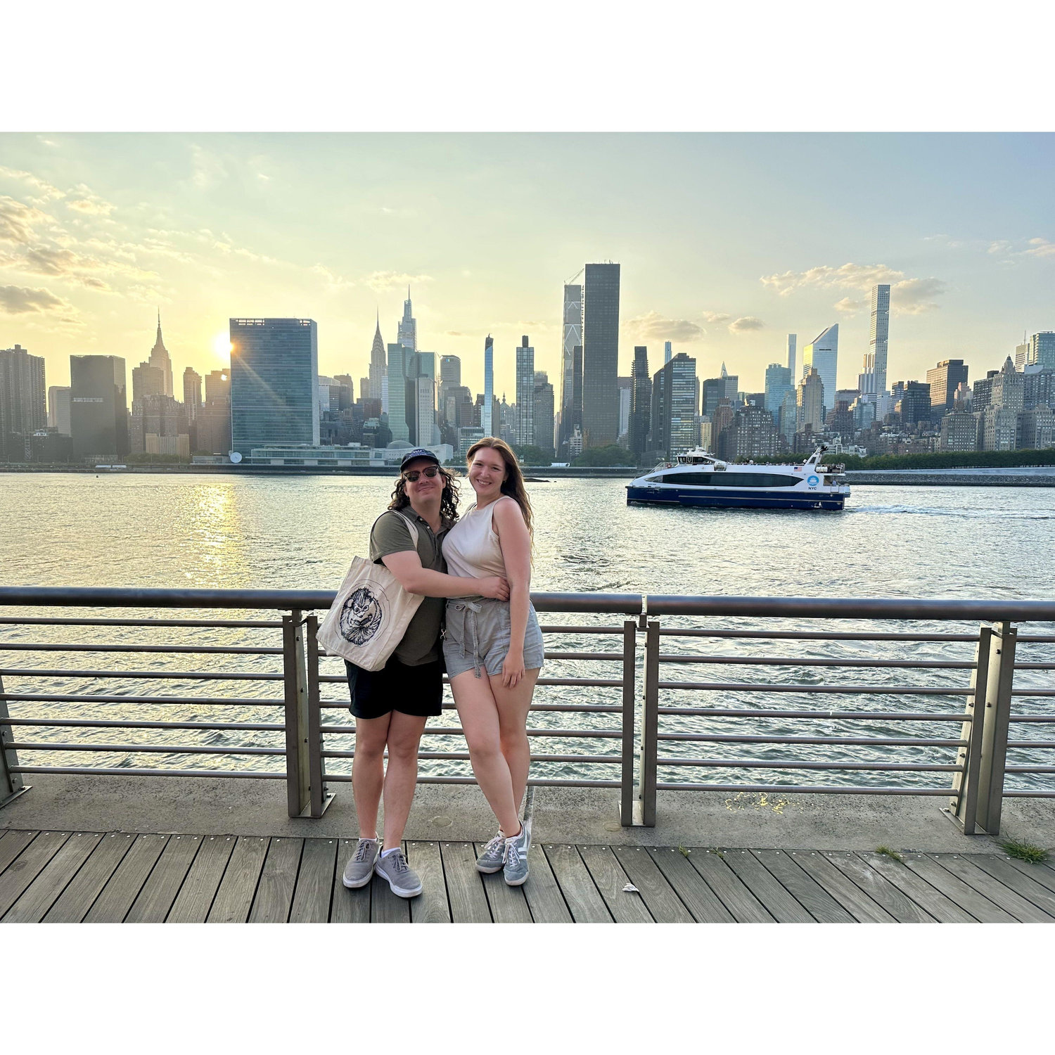 Taken during the first month of our move to NYC