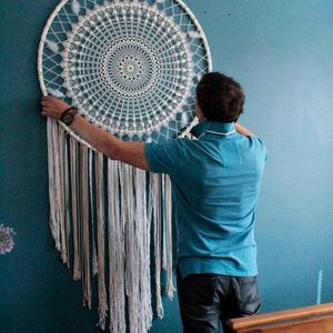 Large dreamcatcher wall hanging