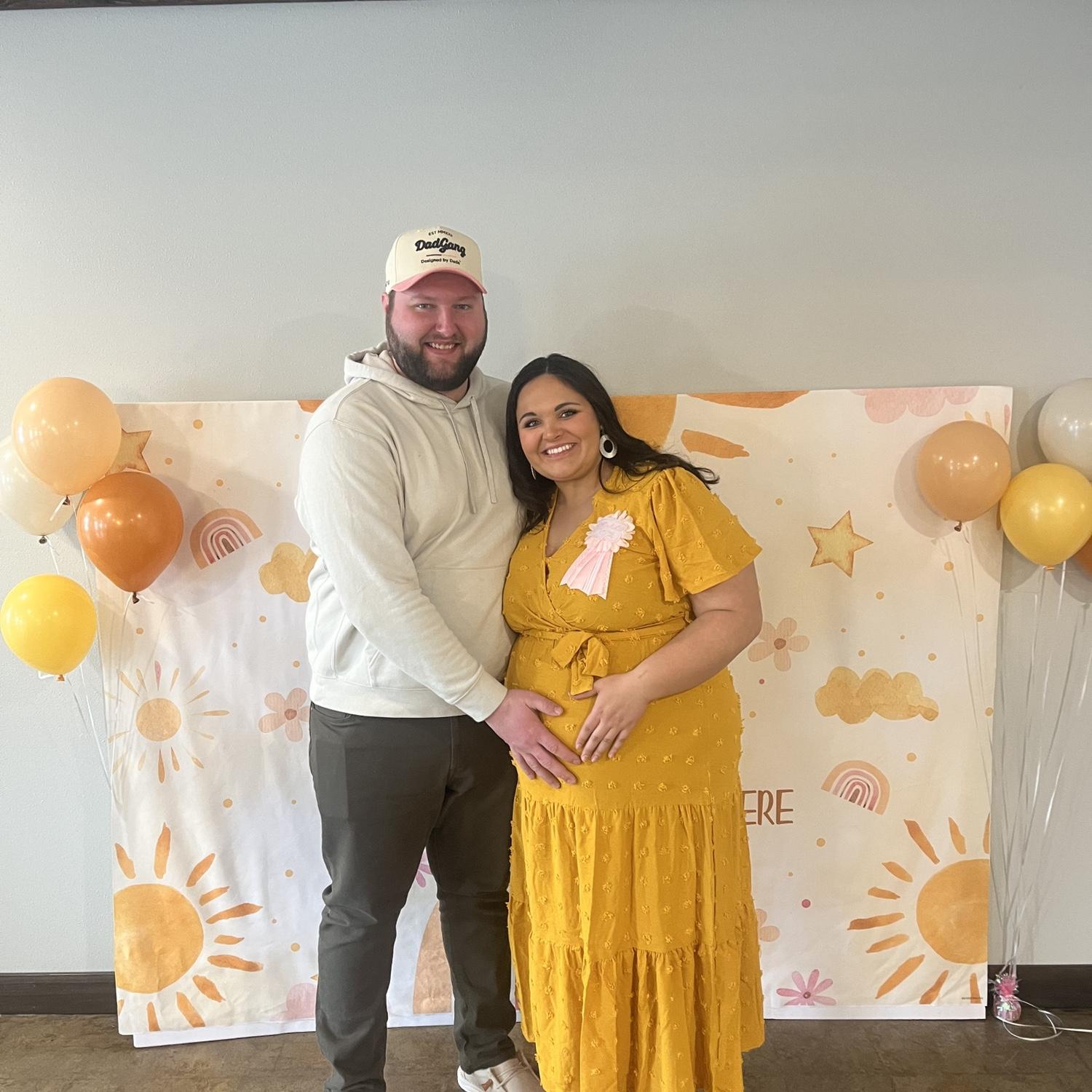 My baby shower, the best weekend celebrating our soon to be greatest adventure yet-parents❤️