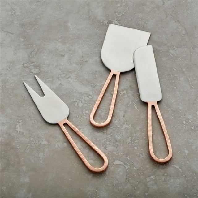 Beck Copper Cheese Knives