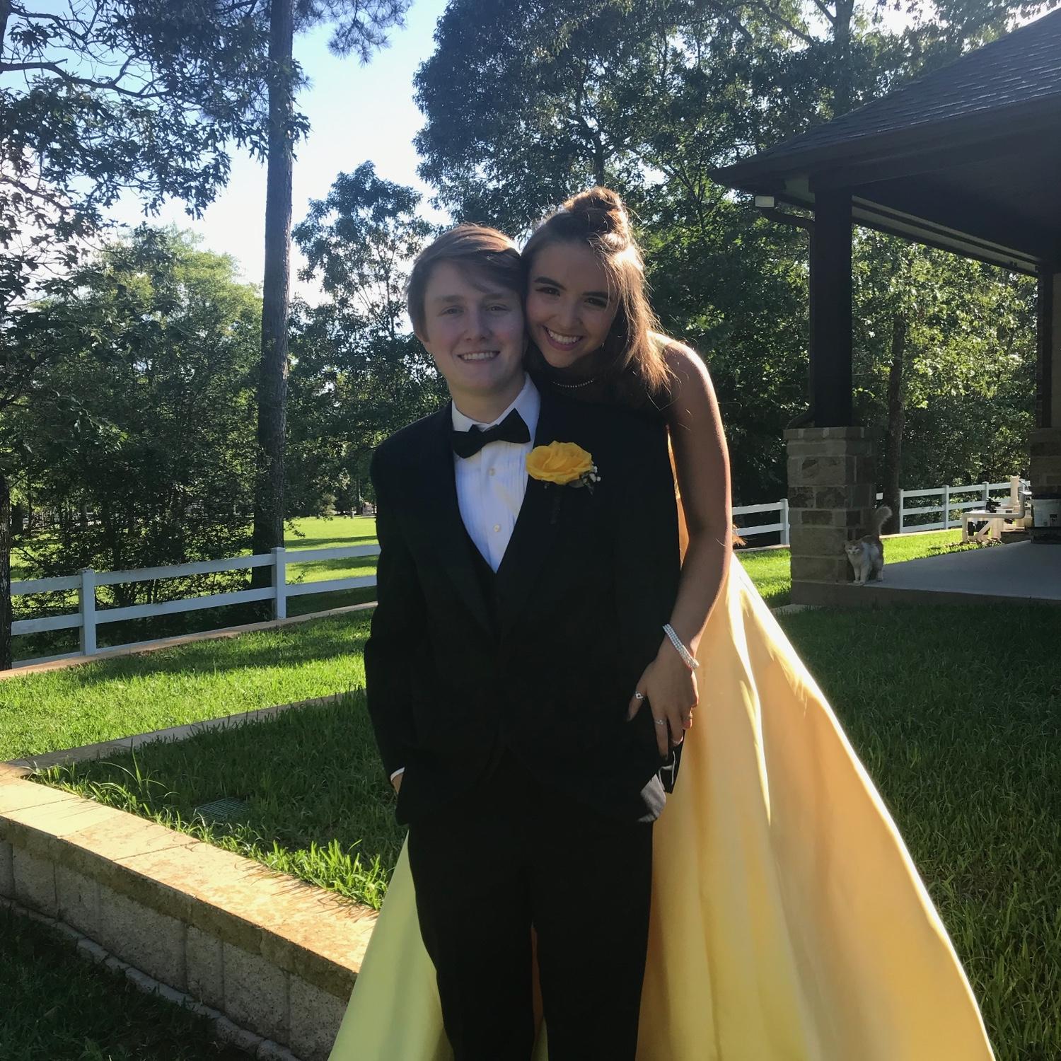 May 2019: Reagan's junior prom!