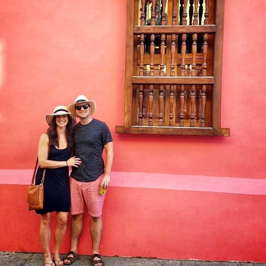 Our first major international trip together - to Colombia