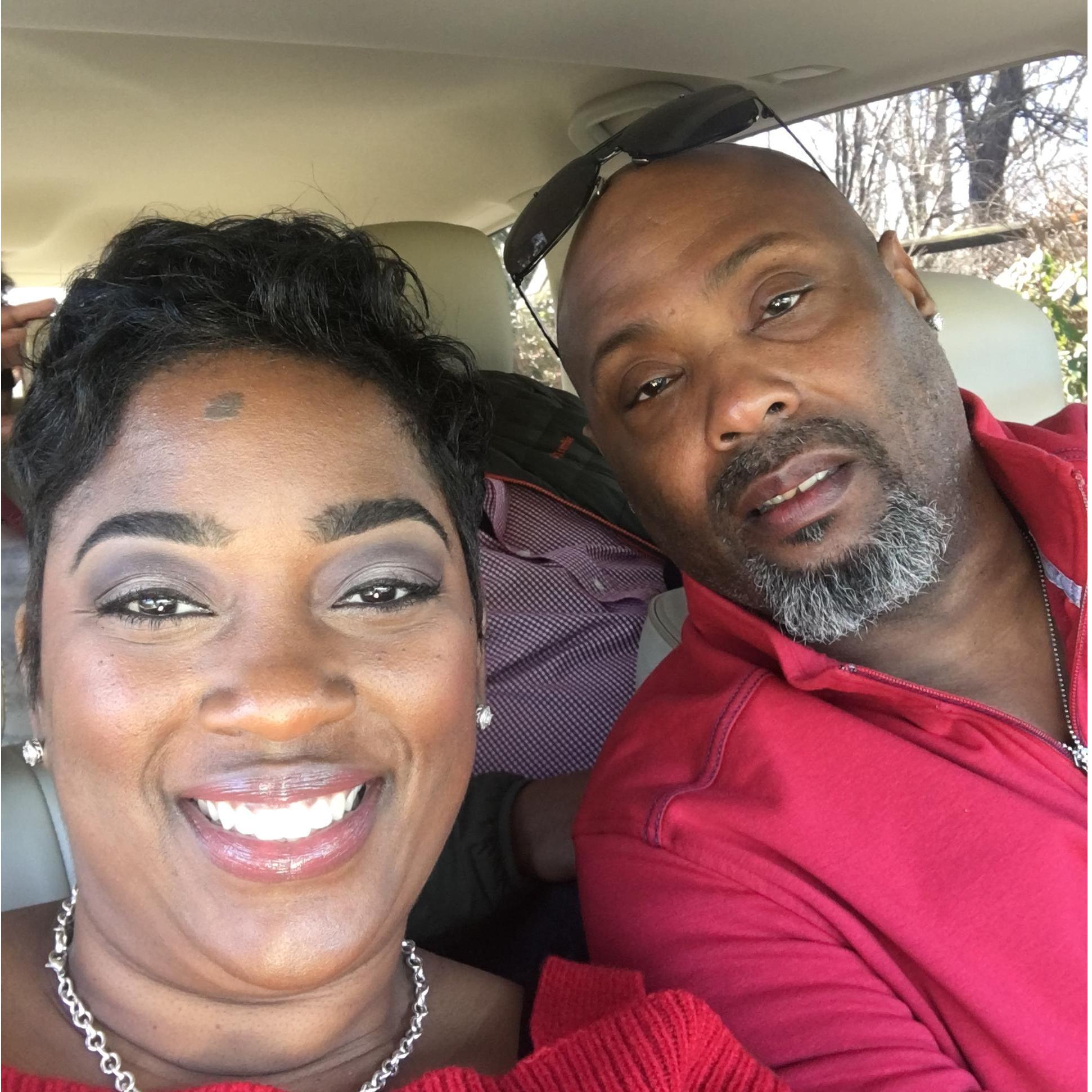 Valentine Baecation headed out to breakfast.