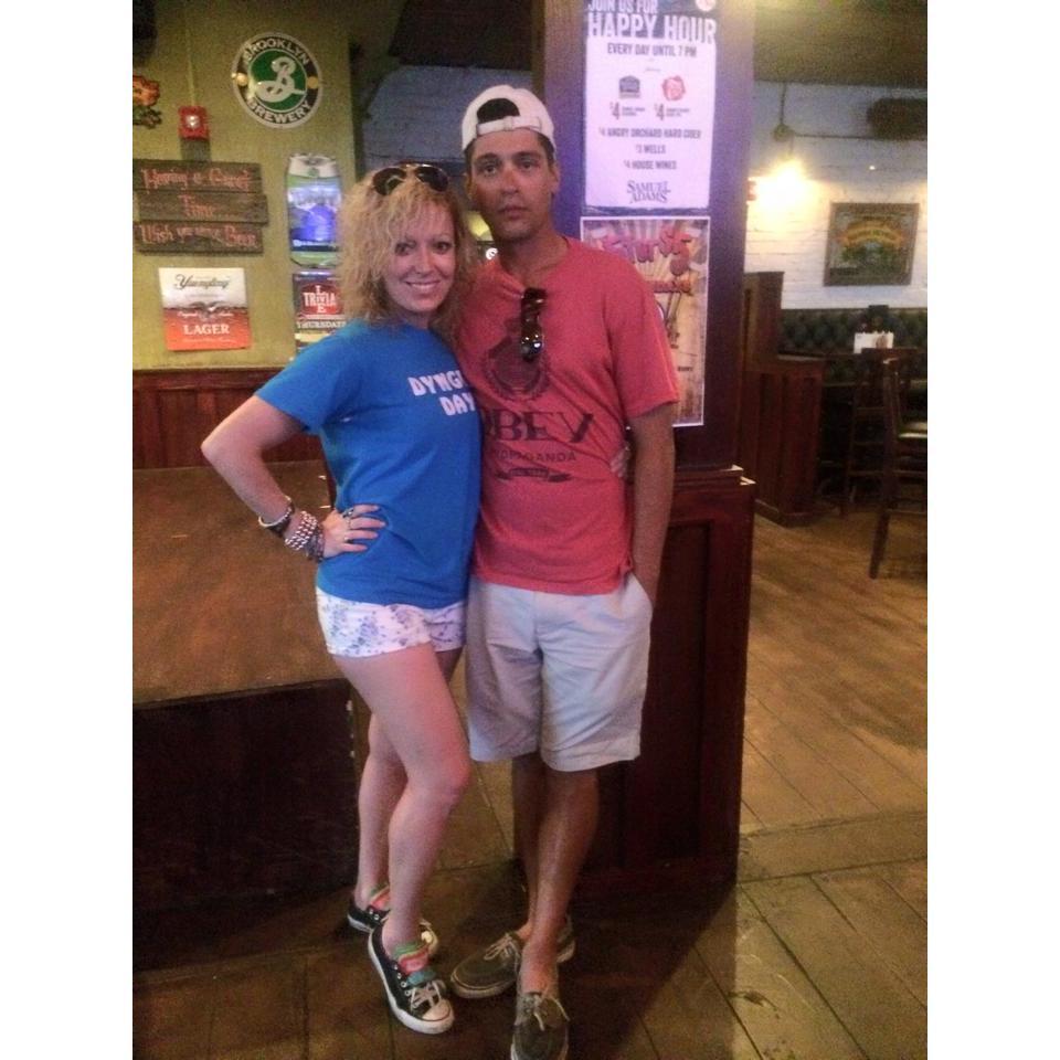 Just a couple of kids out on dyngus day having some fun in Florida. 2015