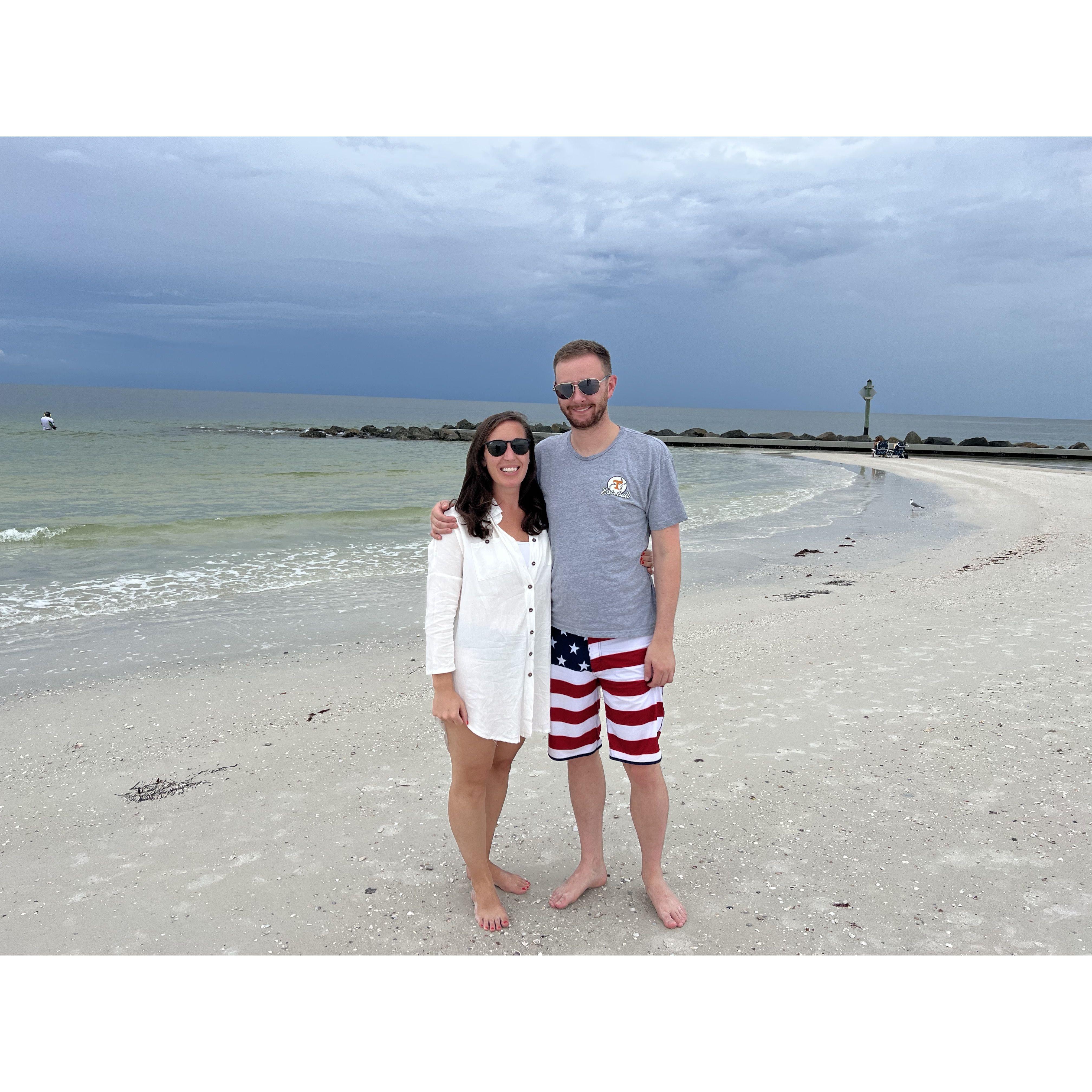 Visiting Jamie's family in Clear Water Beach- September 2022