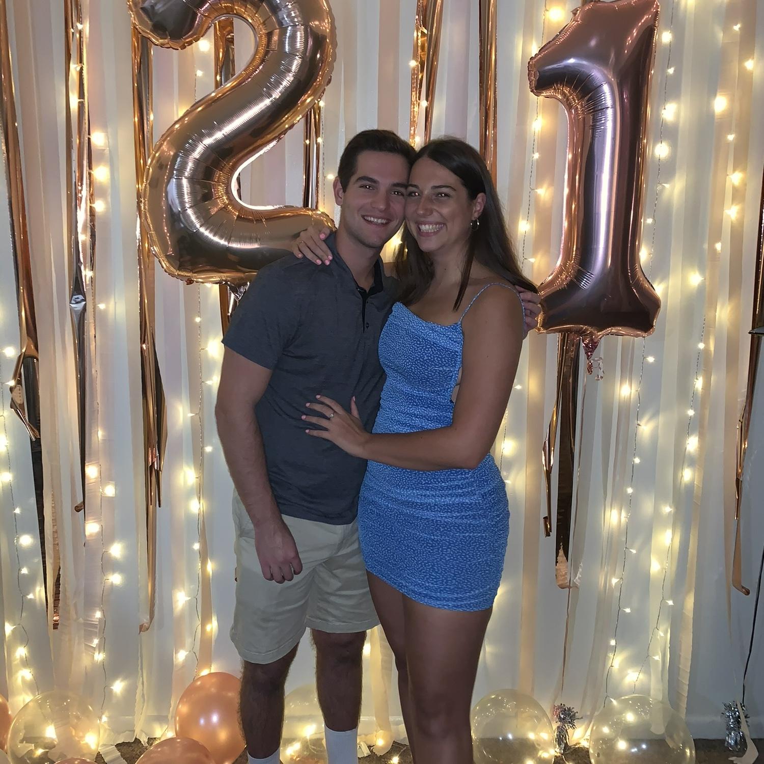 Celebrating my 21st birthday at Penn State!!