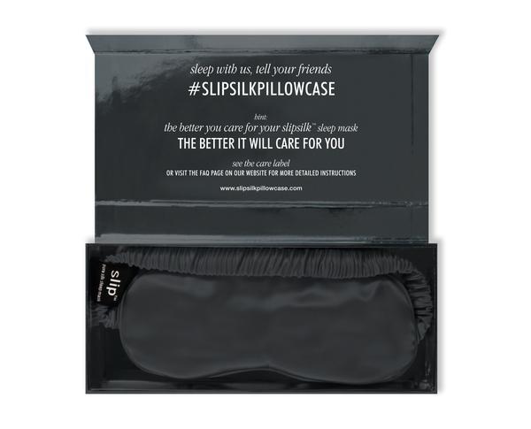 Slip Silk Sleep Mask - Charcoal