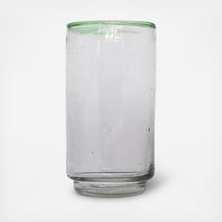 Rimmed Tall Stacking Glass, Set of 4
