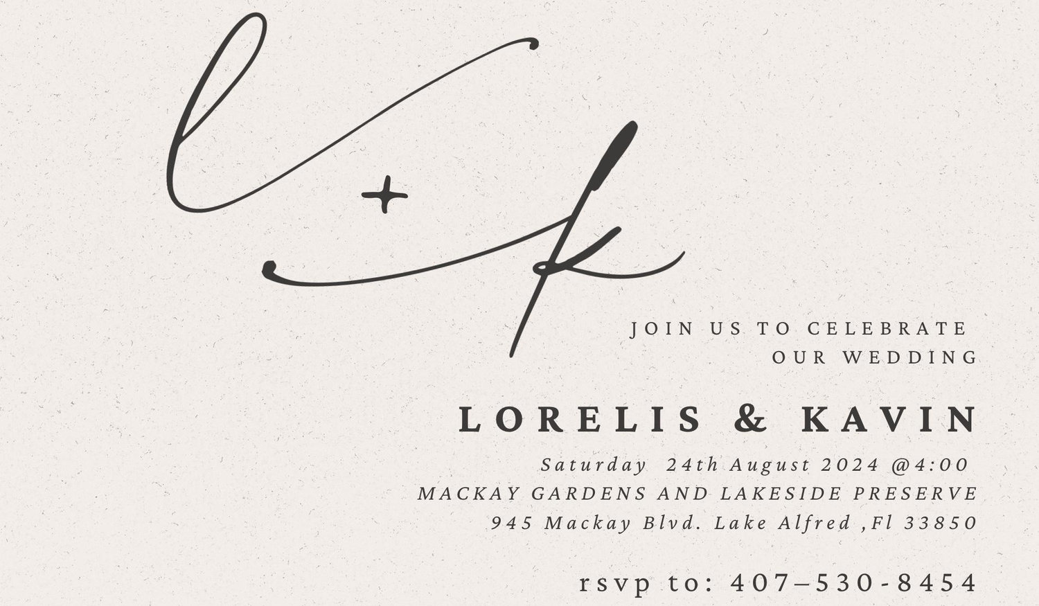 The Wedding Website of Lorelis Ferrer and Kavin Rodriguez