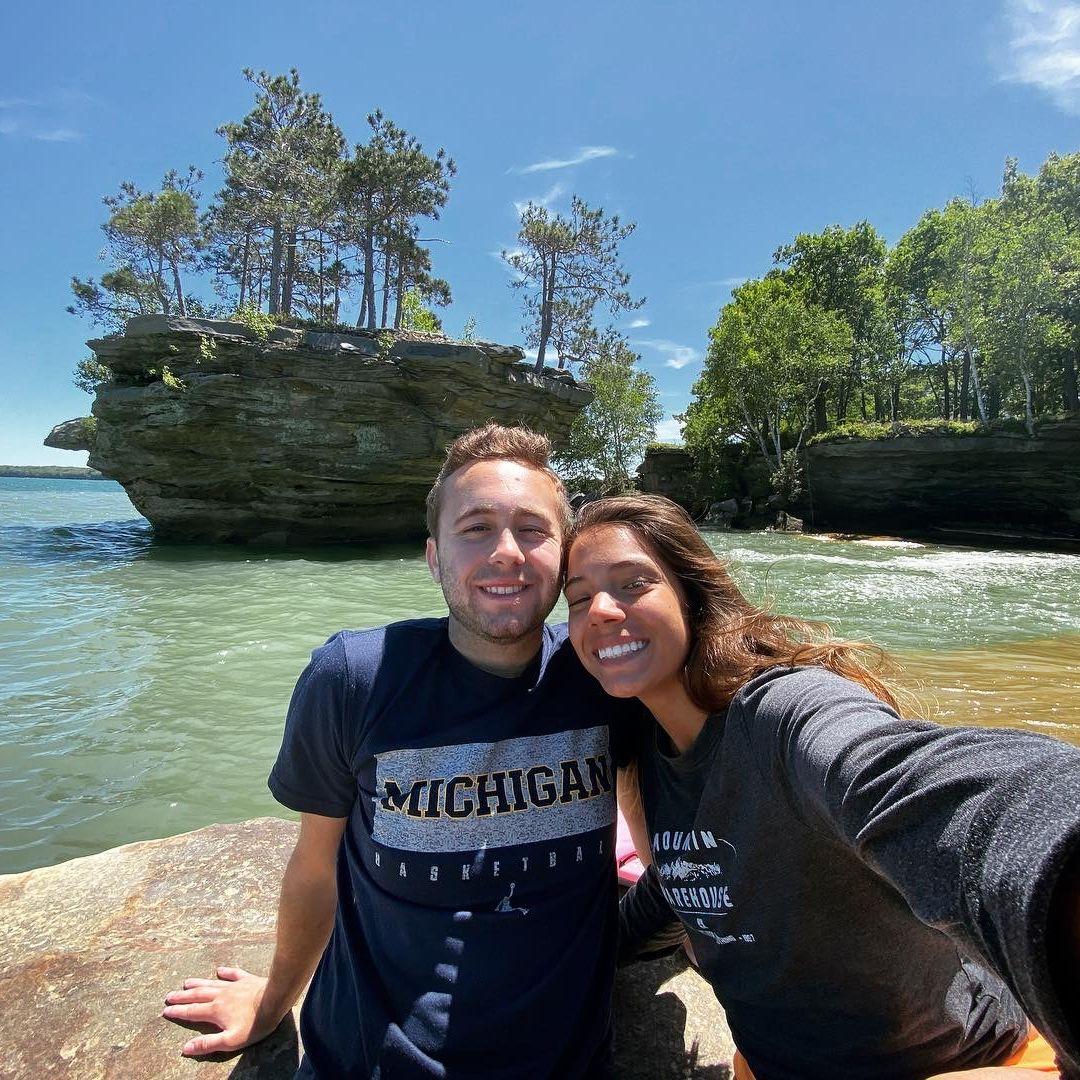 Kayaking trip to Turnip Rock, 2020.