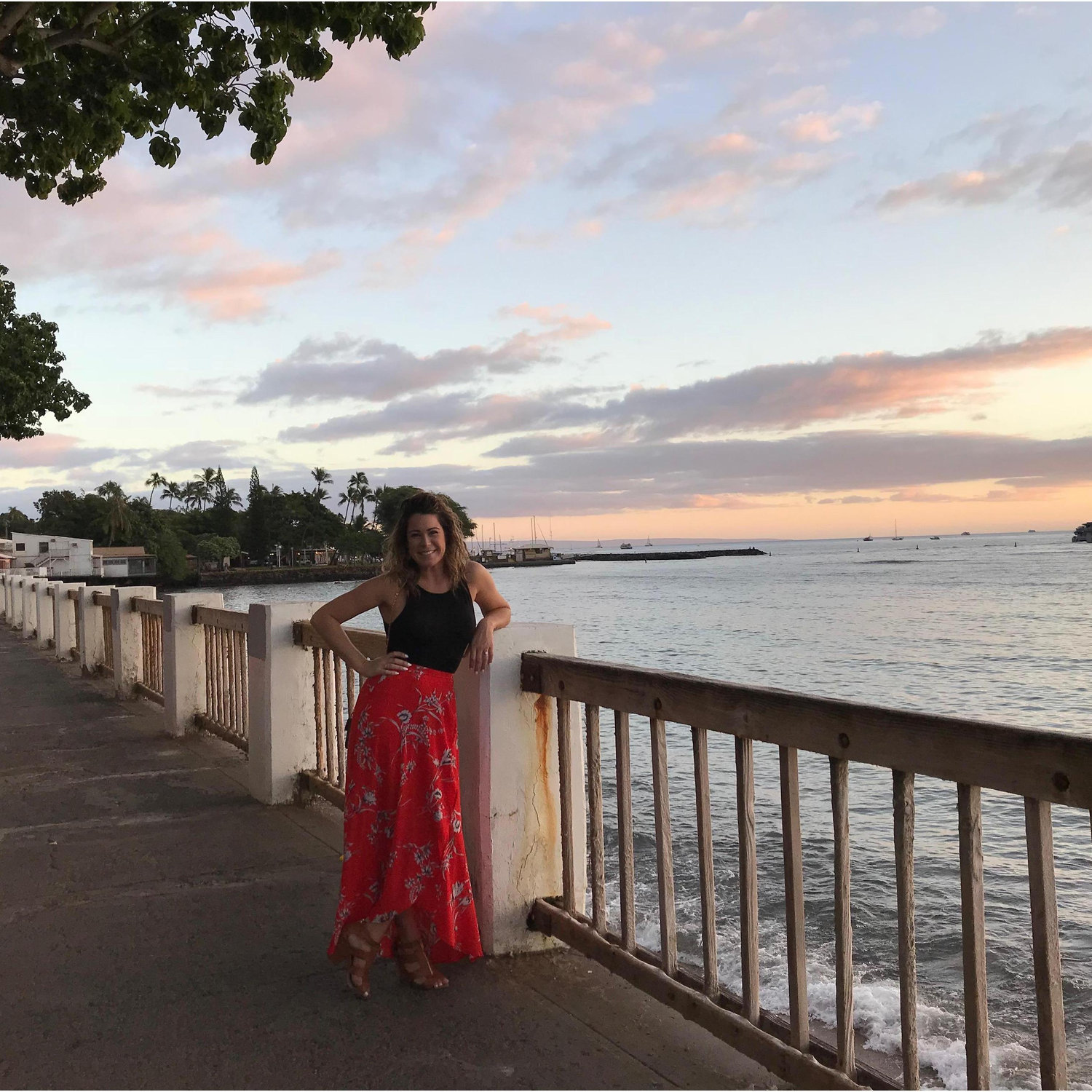 Where the big moment happened one day before. She had no idea - Maui - Winter 2017
