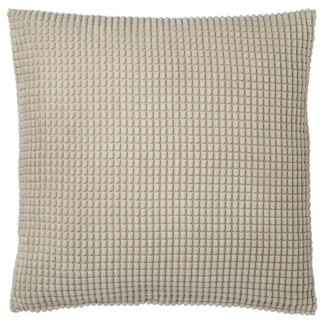 GULLKLOCKACushion cover, beige20x20 "