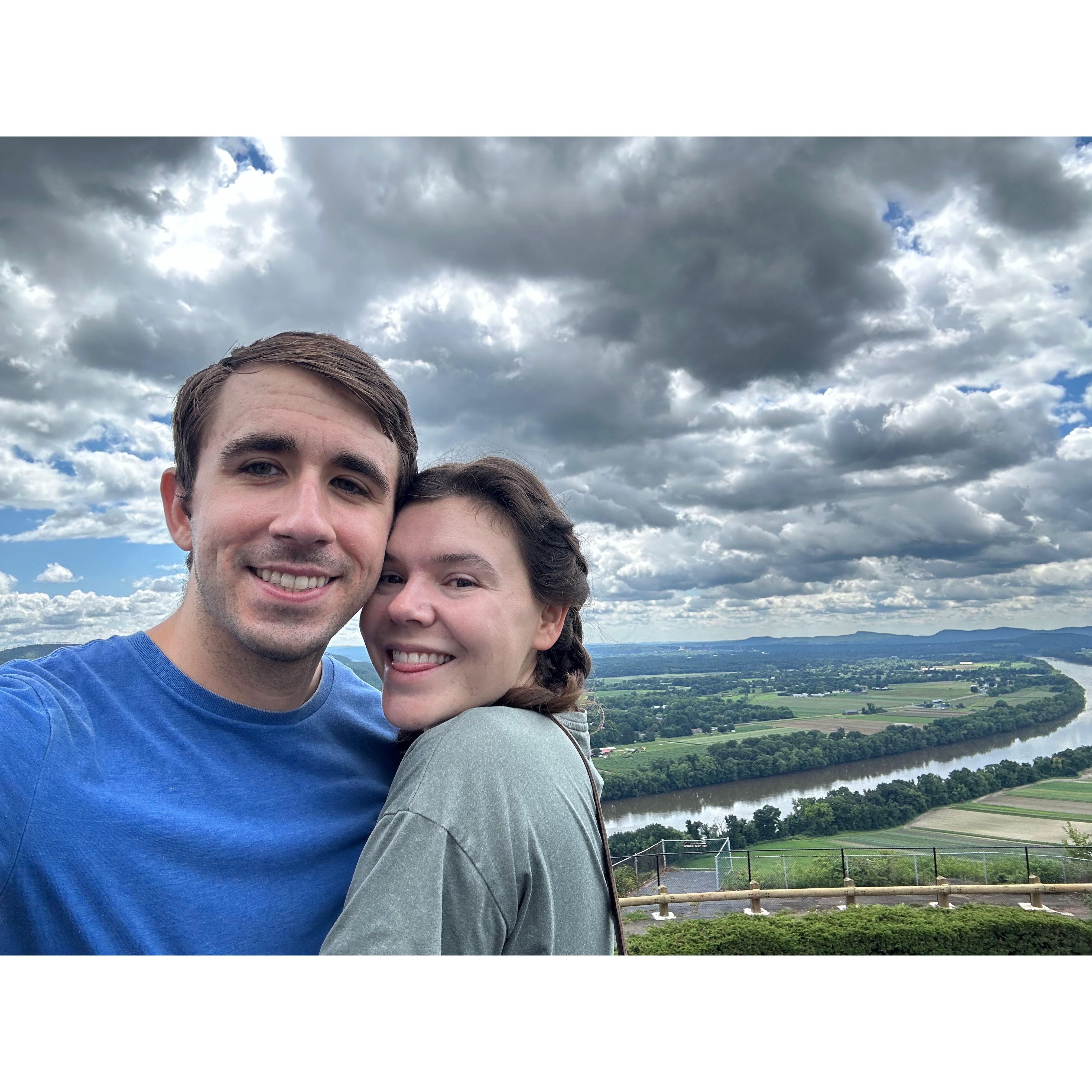 Hiking near Amherst, MA - August 2024