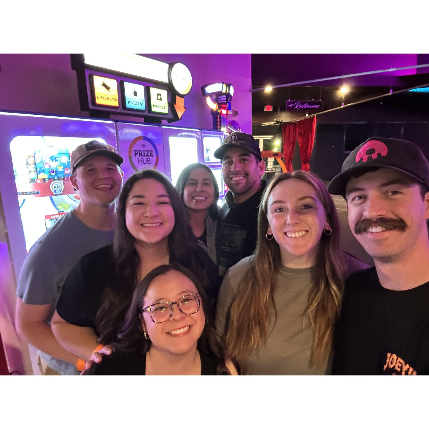 Bowling night with friends