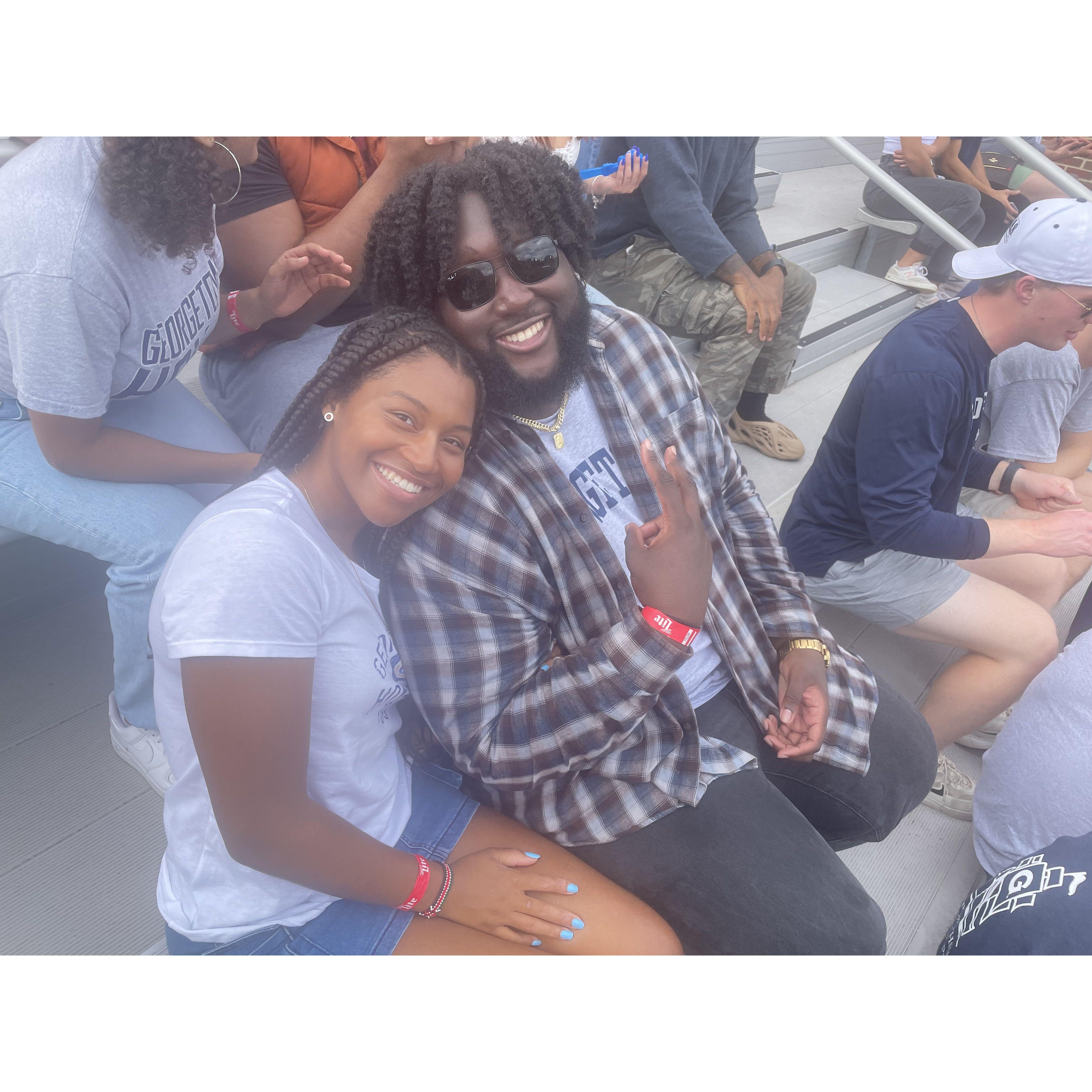 September 2023: Georgetown homecoming