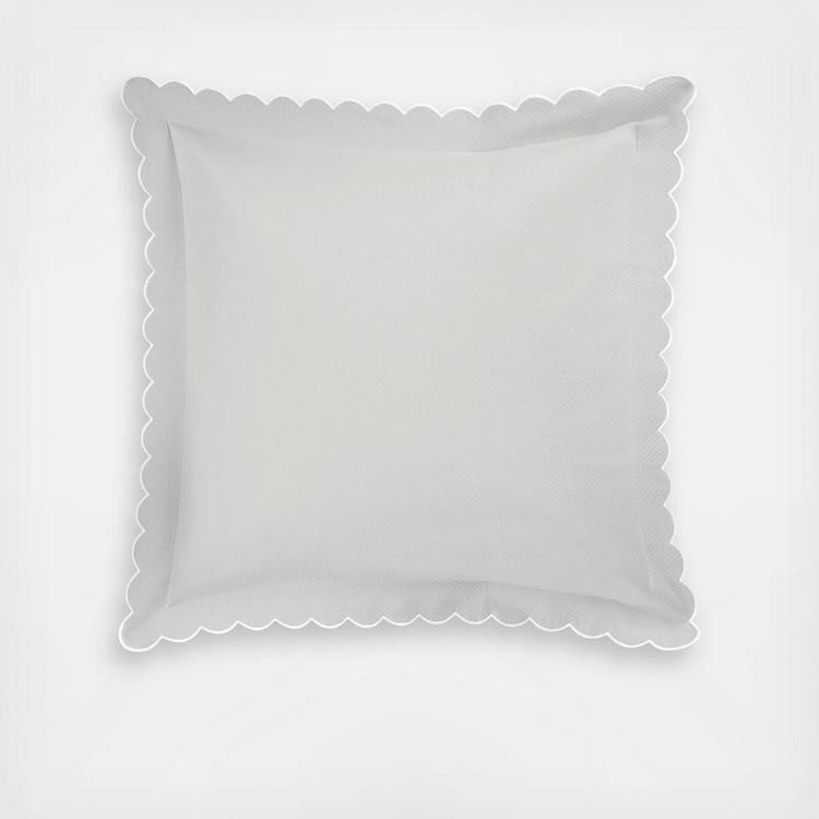 Diamond Pique Euro Sham