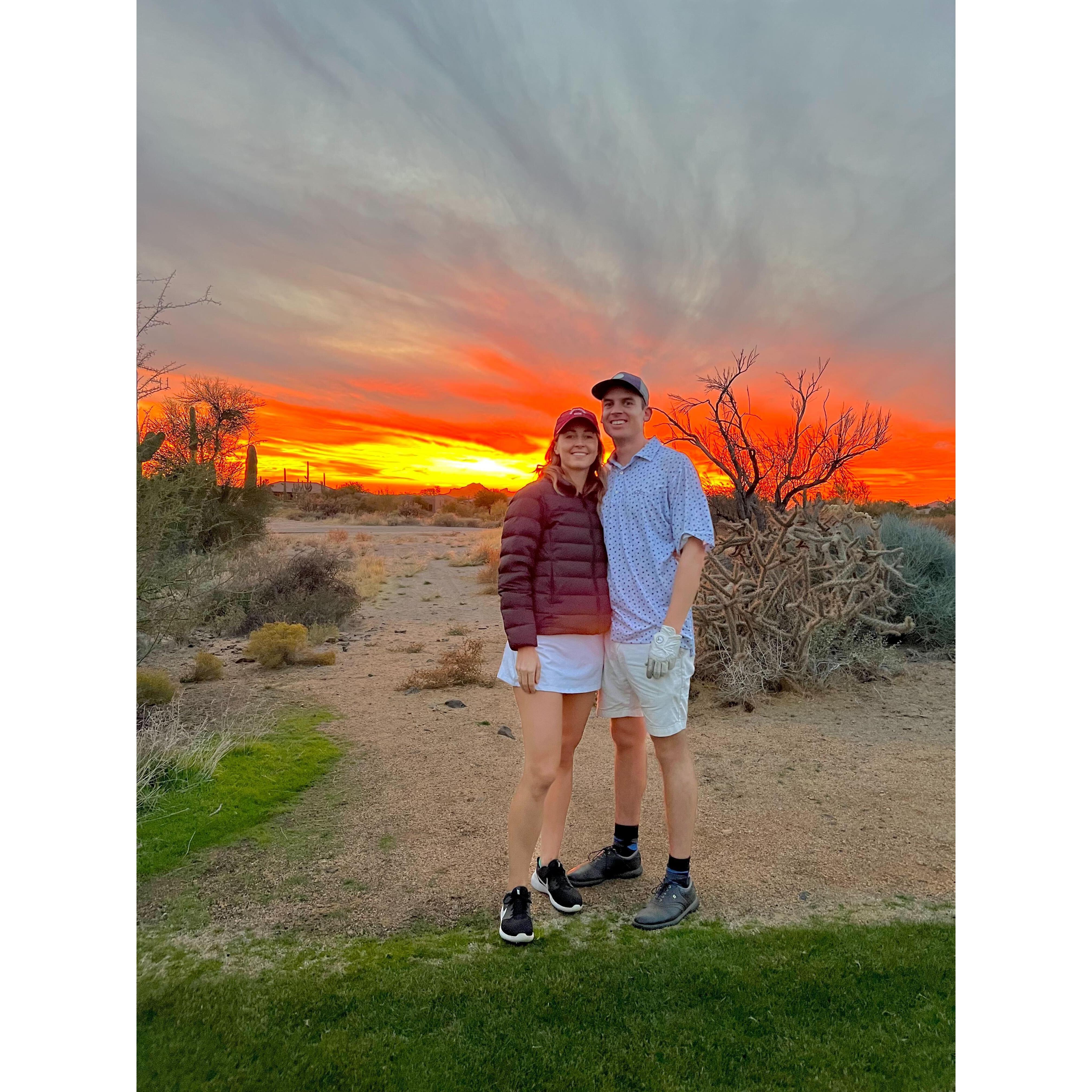 Golfing in Scottsdale