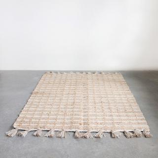 Waterside Jute & Cotton Tassel Rug