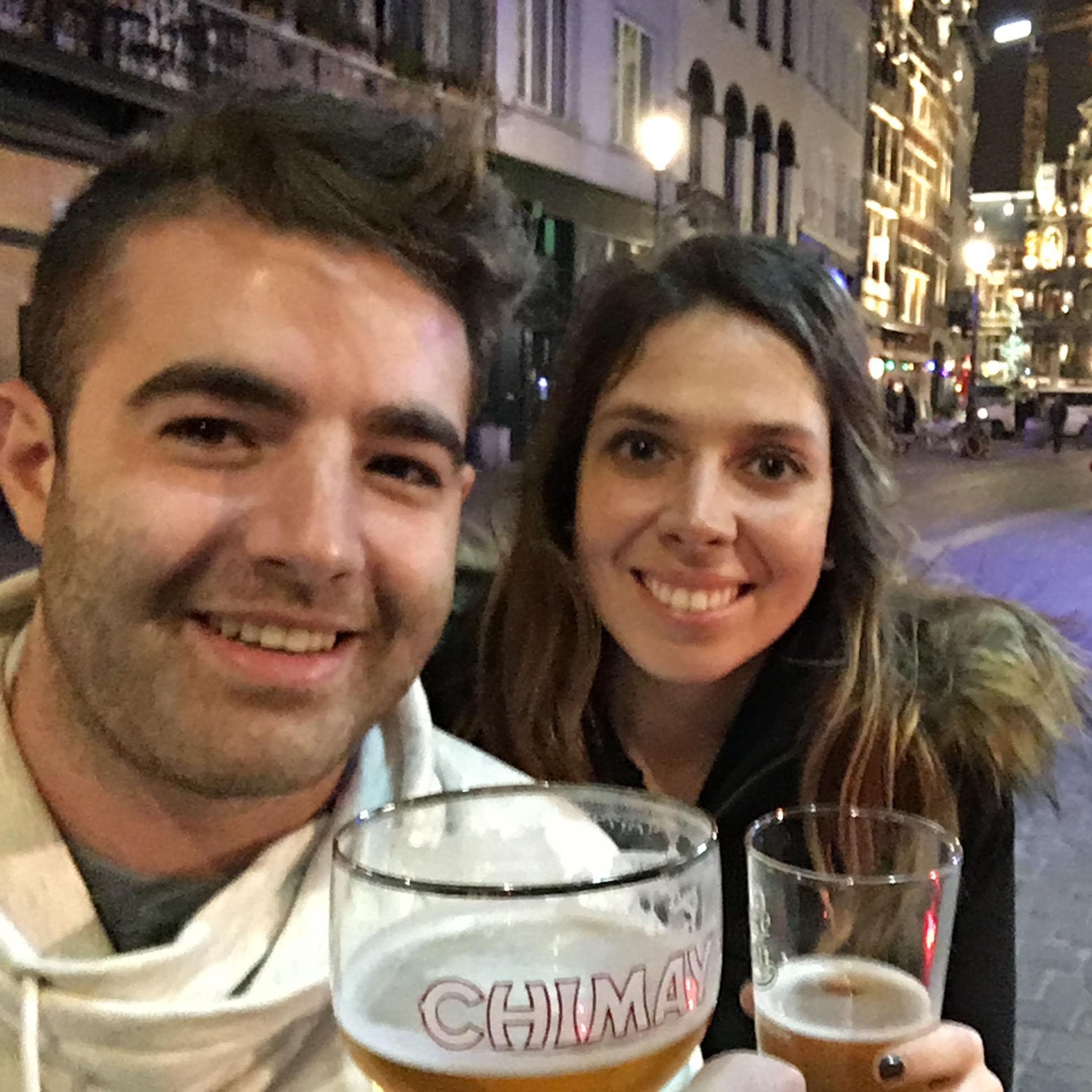 Night out in Antwerp, Belgium