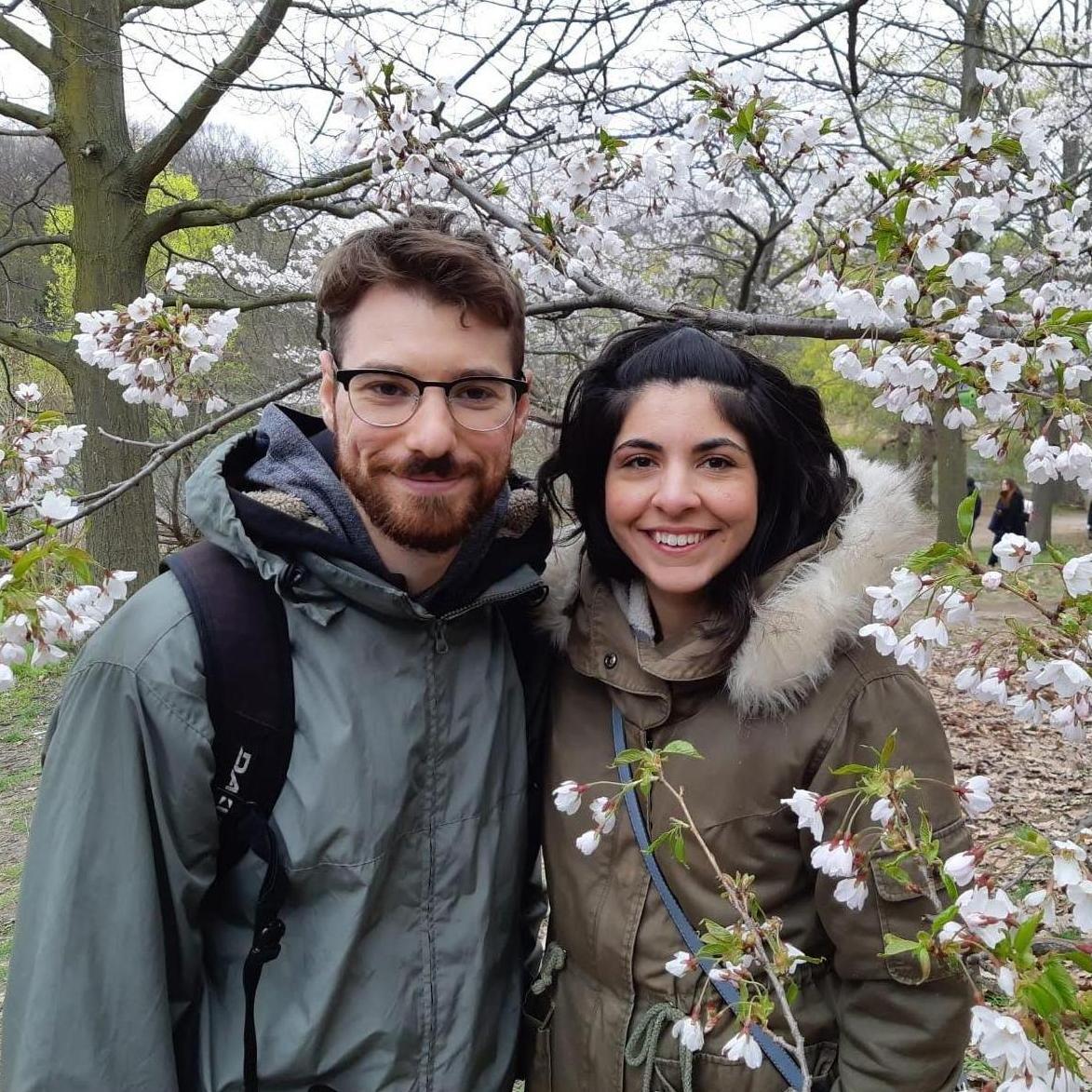 Among the blossoms, our hearts bloom too, High Park