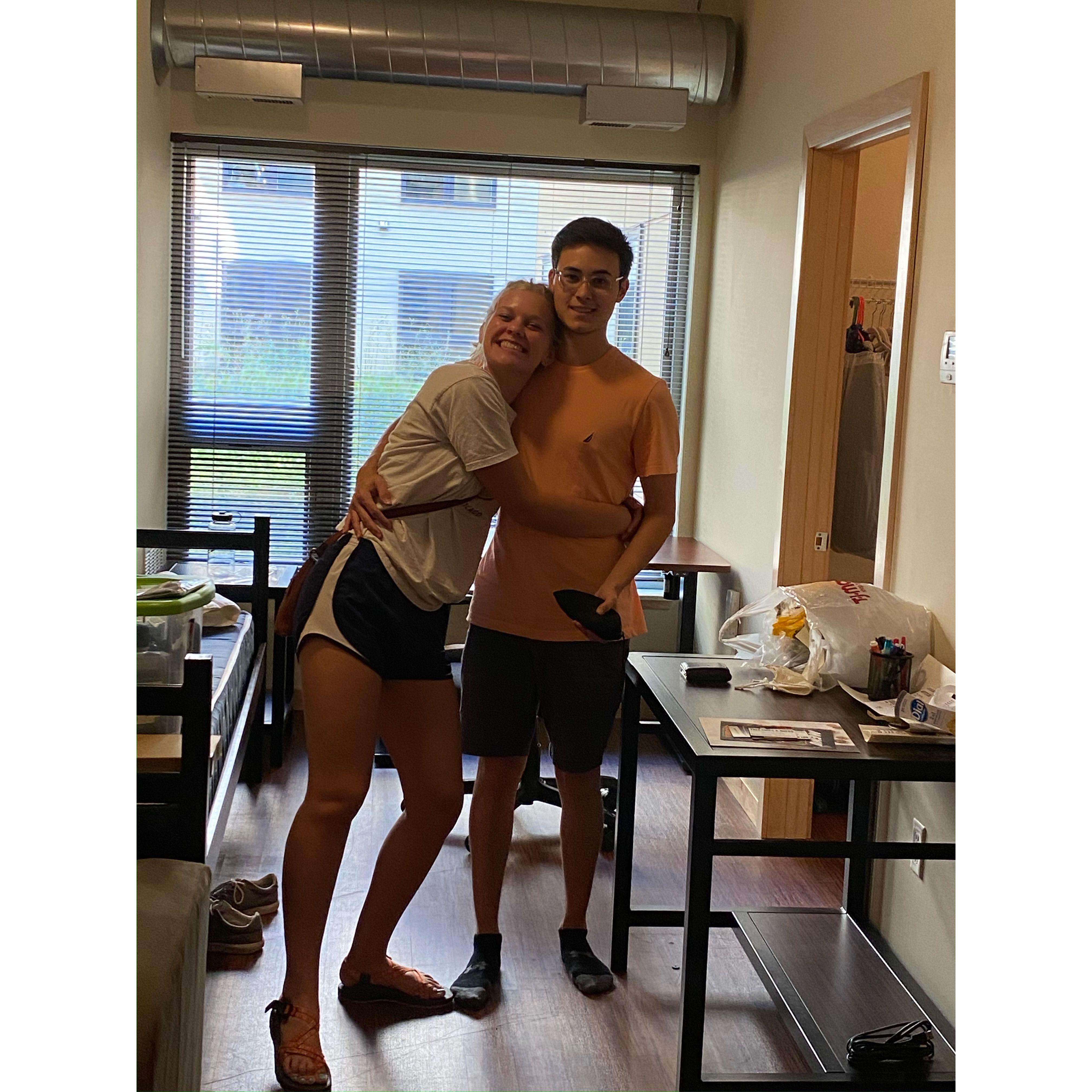 Ian's first apartment!