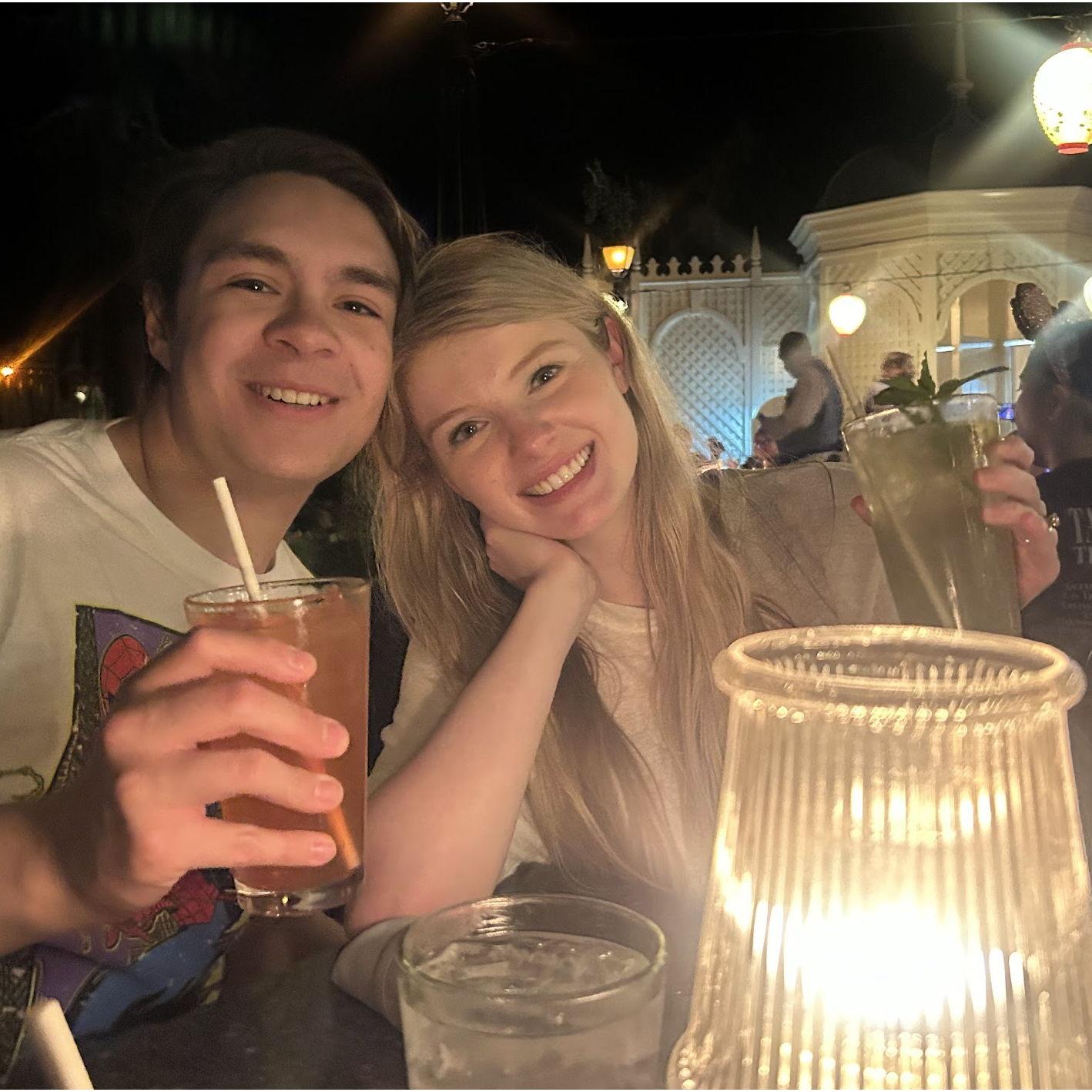 "Being fancy" at the Blue Bayou - August 2023