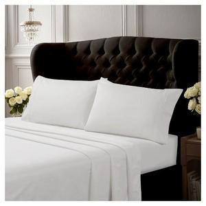Egyptian Cotton Sateen Deep Pocket 6pc Solid Sheet Set 500 Thread Count - Tribeca Living®