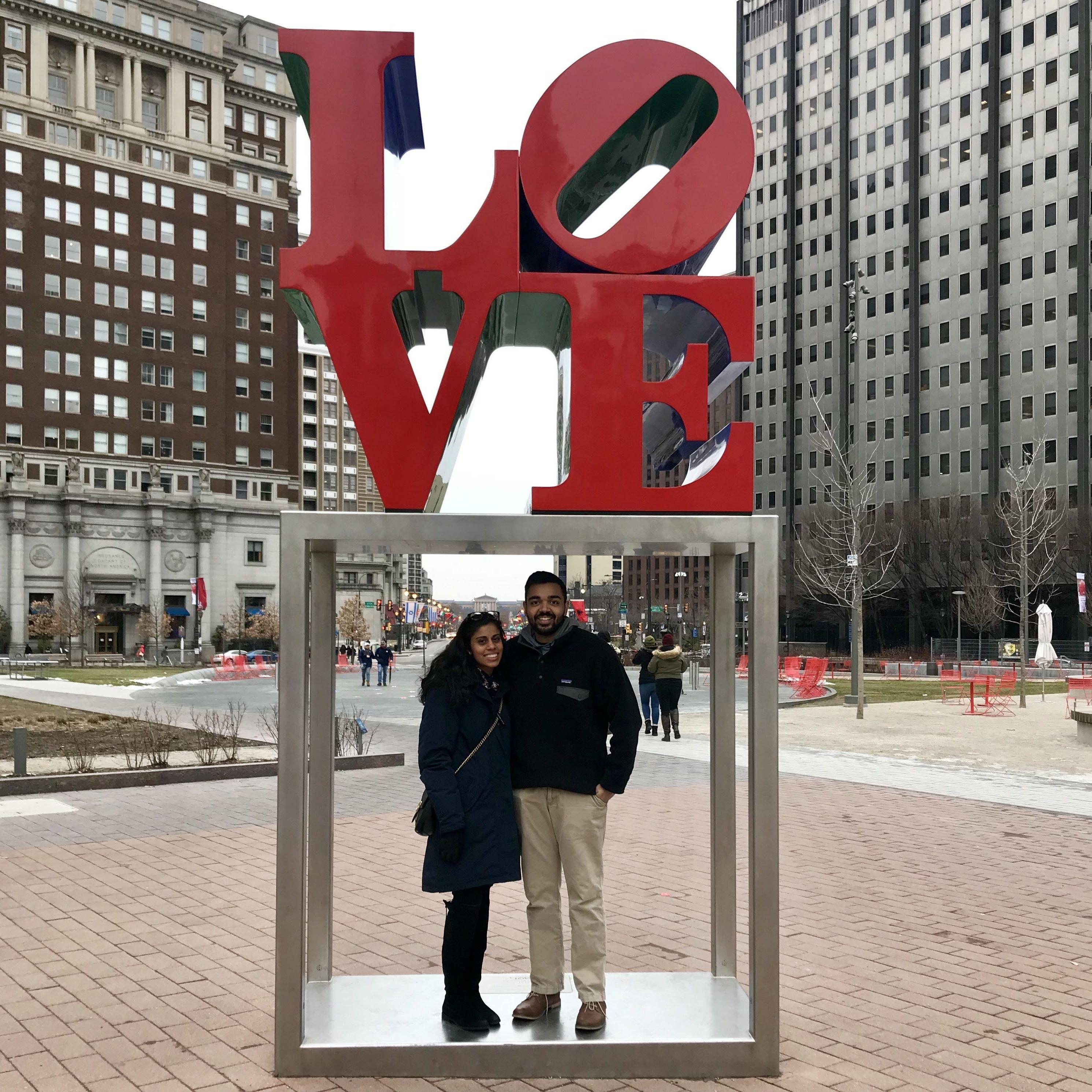 Anjali moves to Philly for Optometry School, 2018
