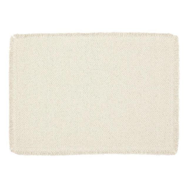 Mason Fringe Placemat, Set of 4 - Natural