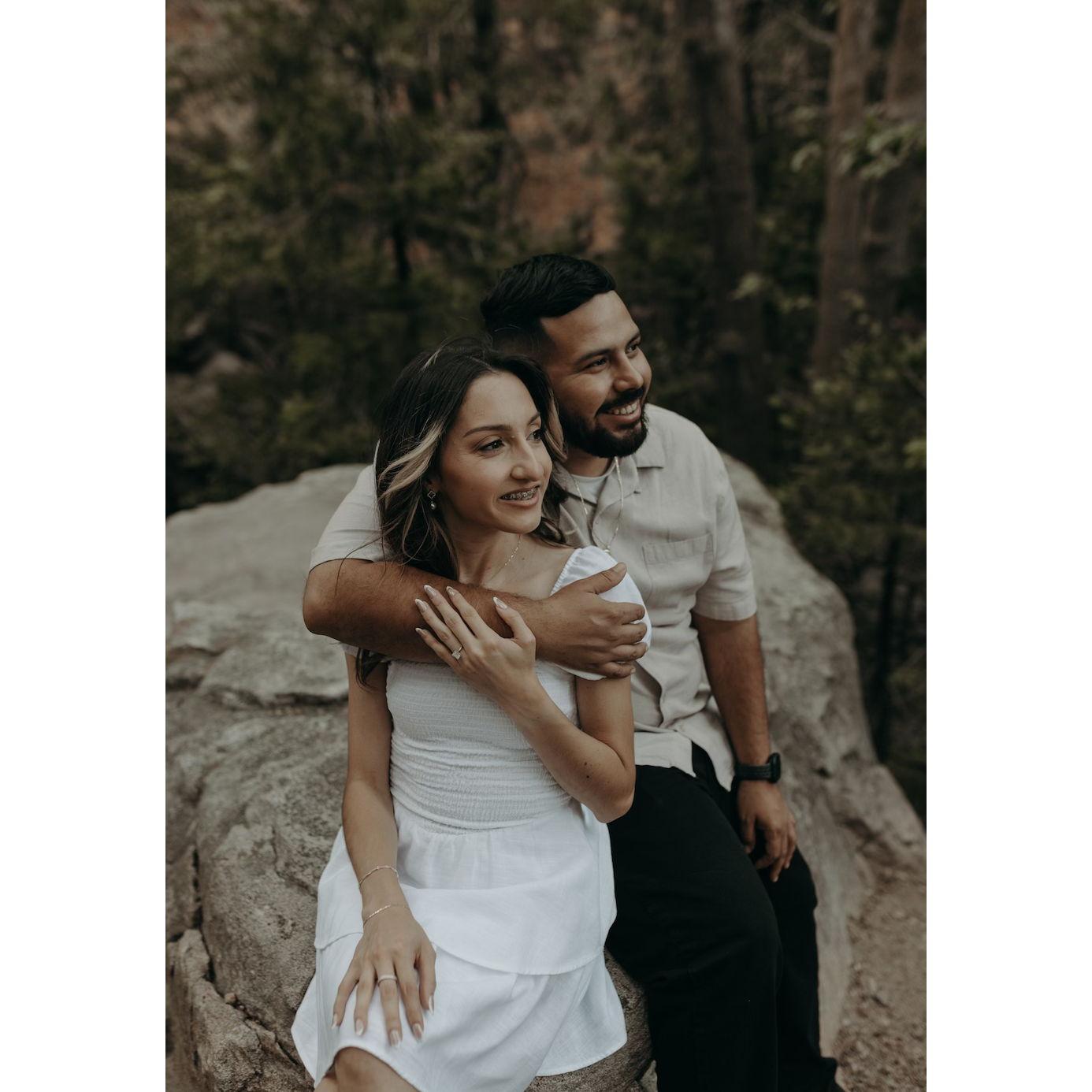 We're so excited for our future together as husband and wife.