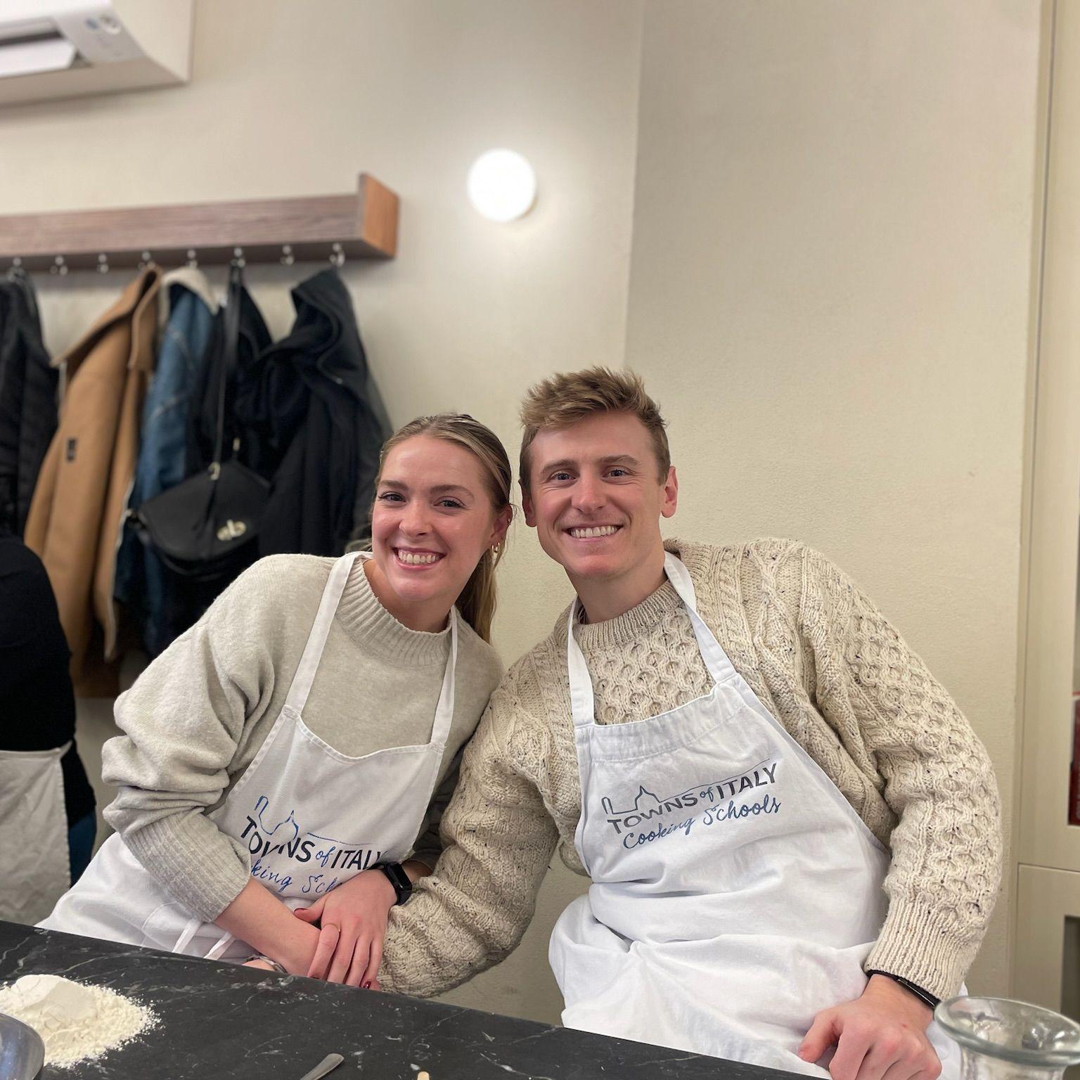 Cooking class in Florence, Italy!