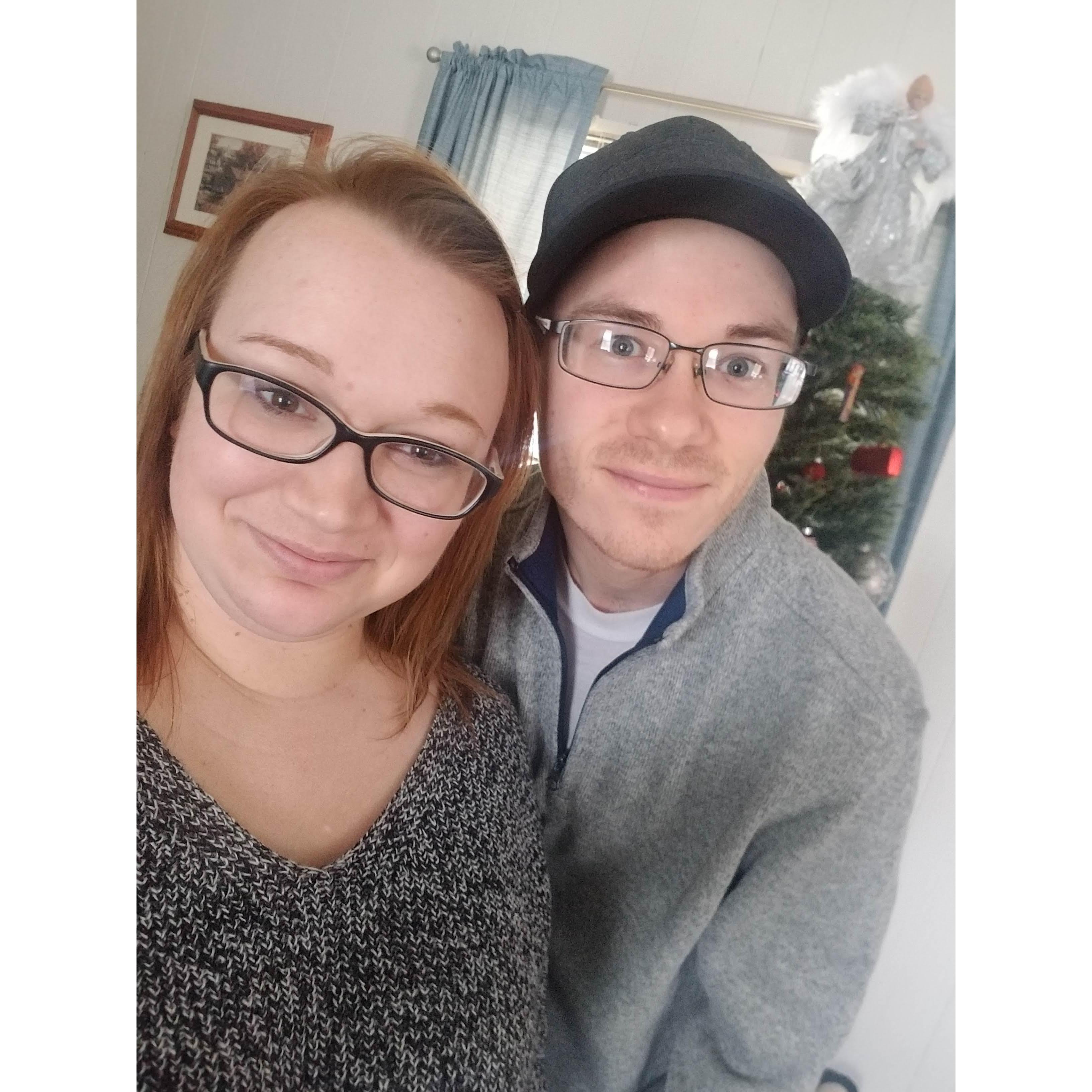Our first Christmas. 2018