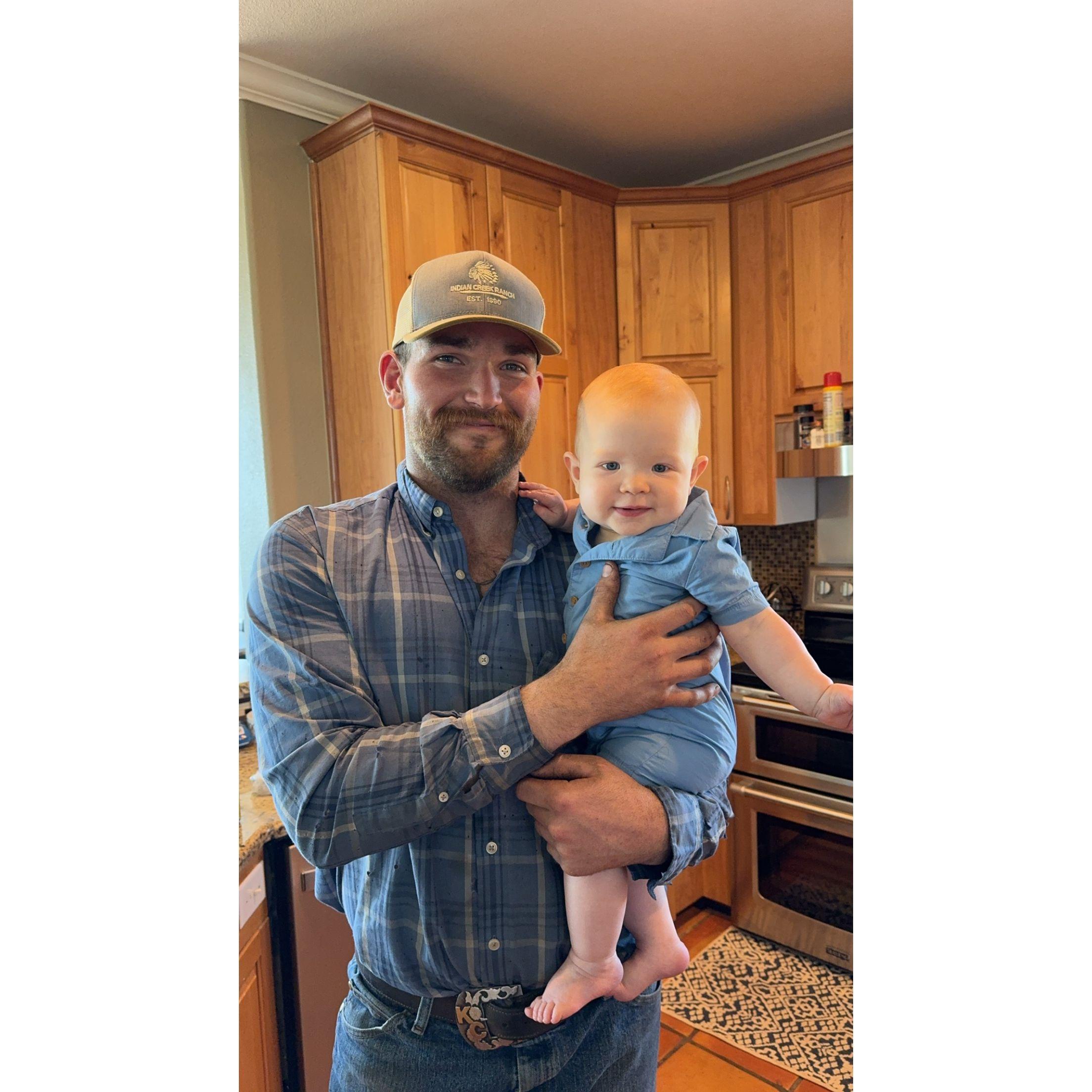 May 22, 2024- Ken with Mr. Quay (our ringbearer)