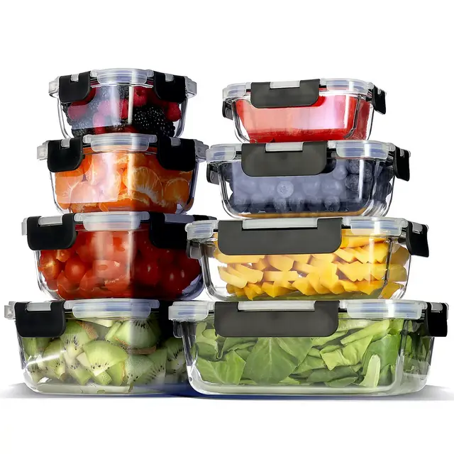 Nestl Borosilicate 16-Pc. Food Storage Containers Set