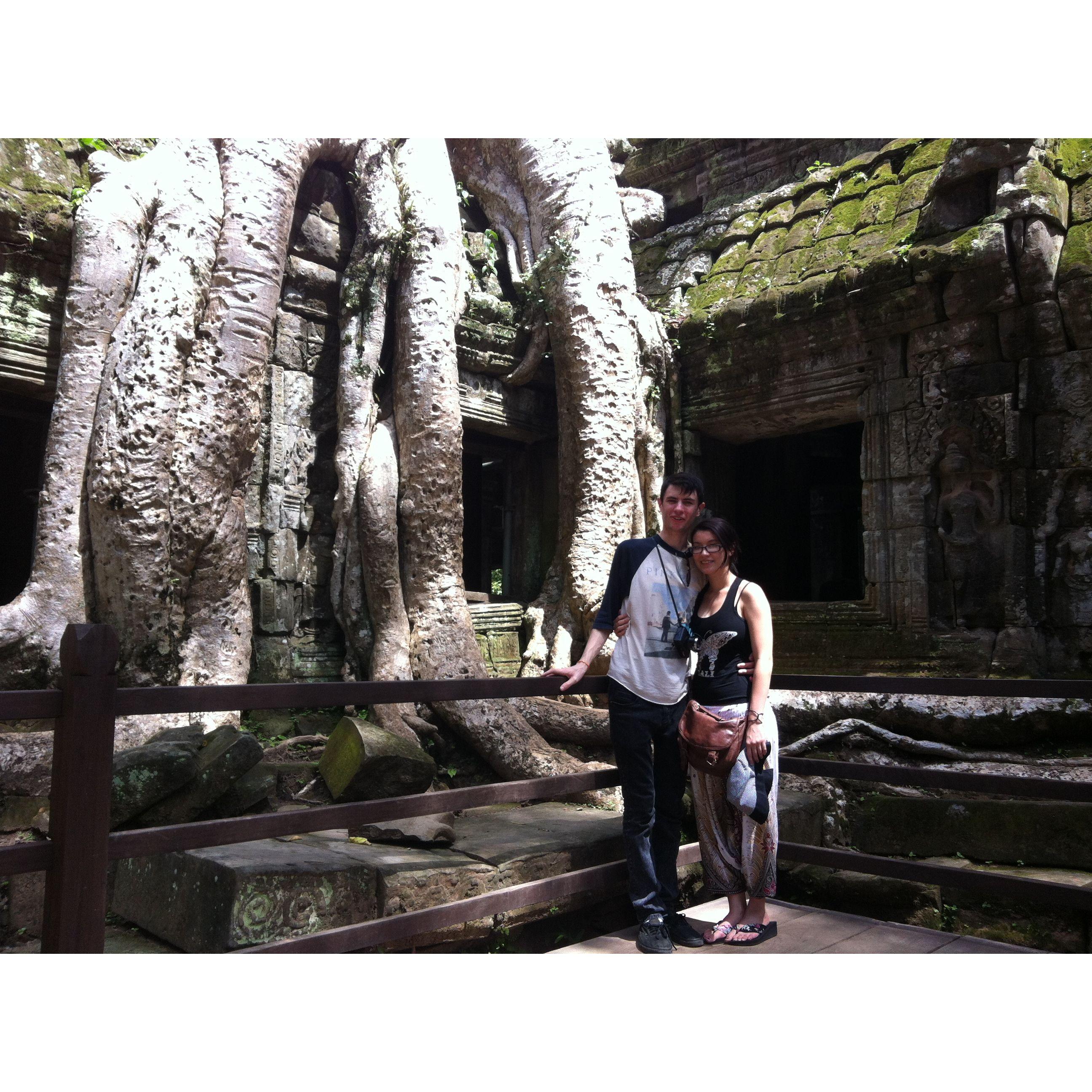 Young us in Cambodia in 2013.