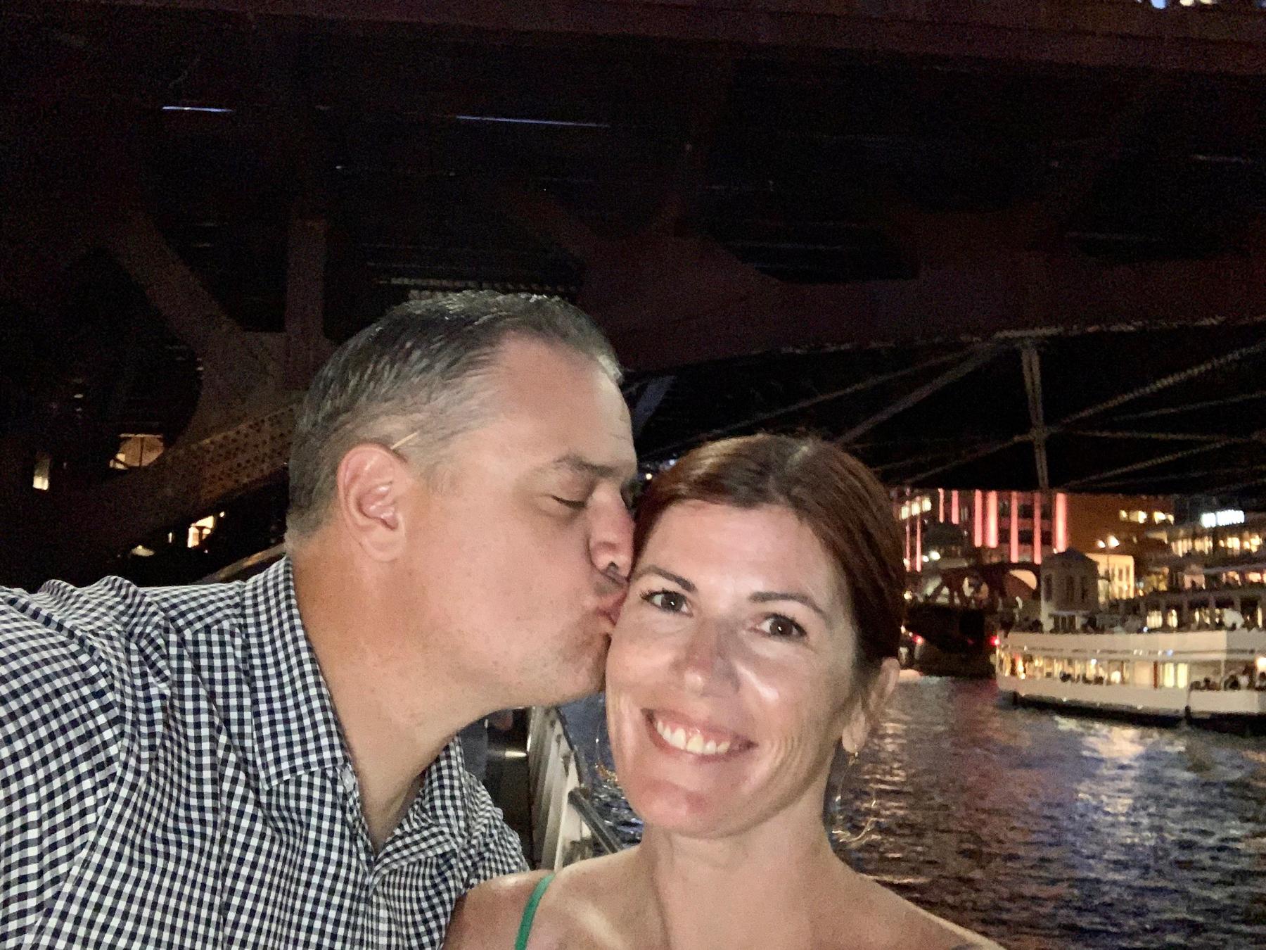 On the Riverwalk.
Chicago, July 2022