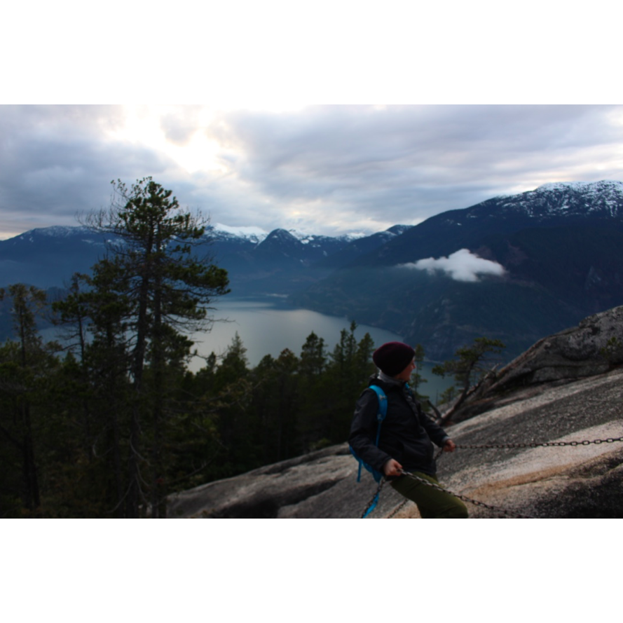 Lyn travels to British Colombia en route to Hawaii.