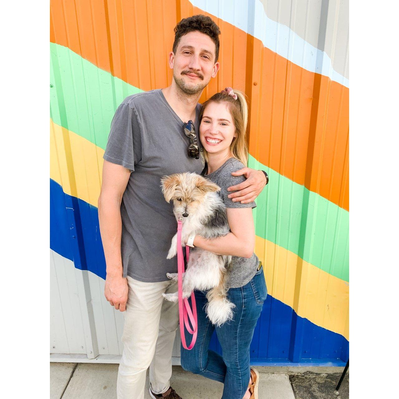 Our first "family photo."