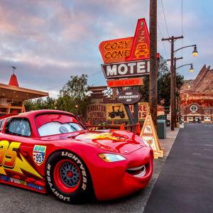 A trip to Cars Land