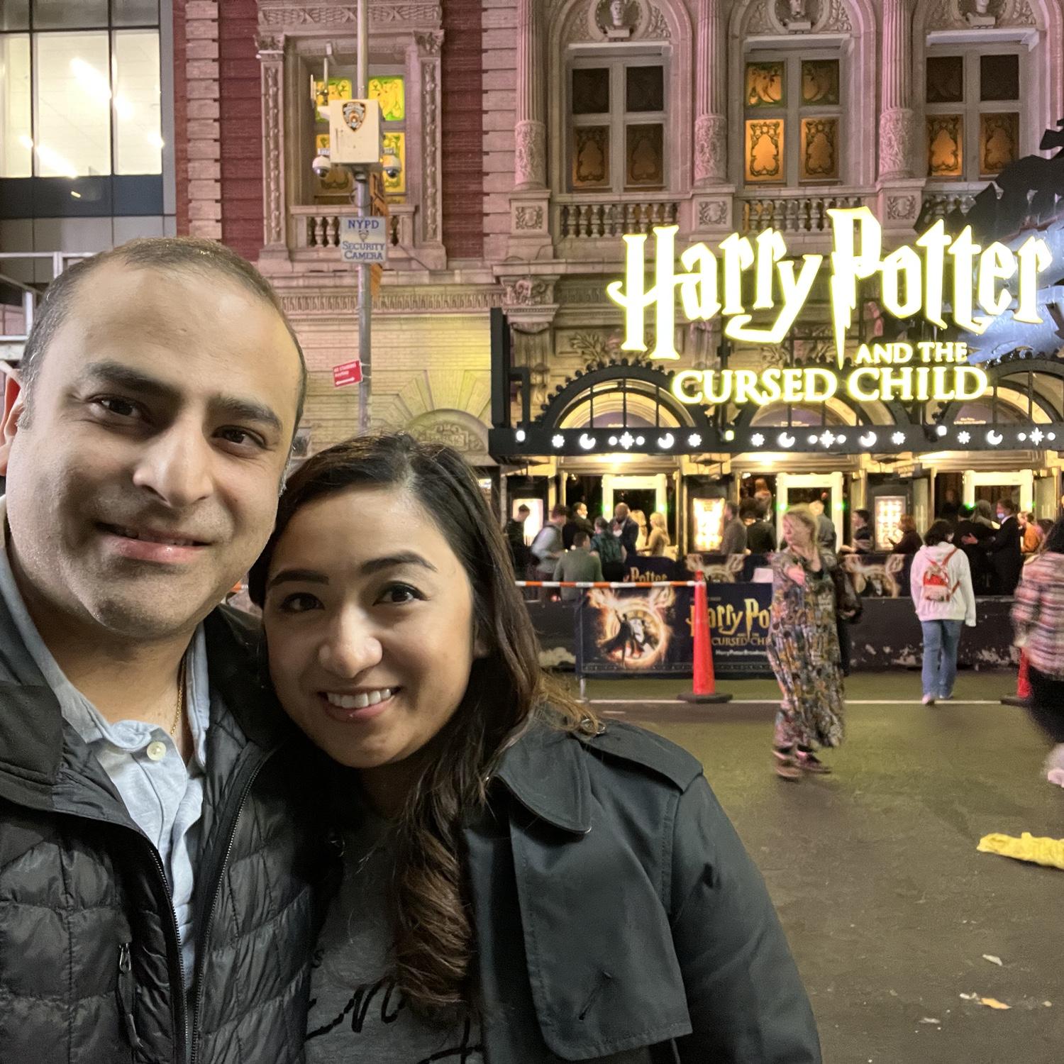 Harry Potter on Broadway.