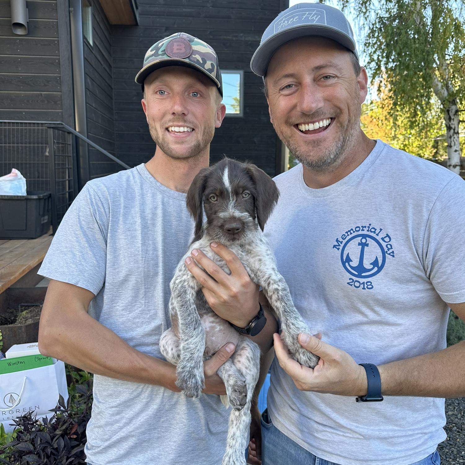 Adoption Day for Winston in Bozeman! September 28, 2024
