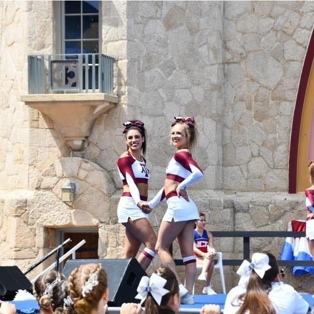 Jacy competing in Daytona at NCA Collegiate Nationals 2018