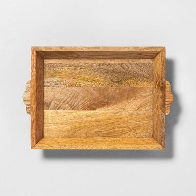 Rectangle Carved Wood Tray - Hearth & Hand™ with Magnolia