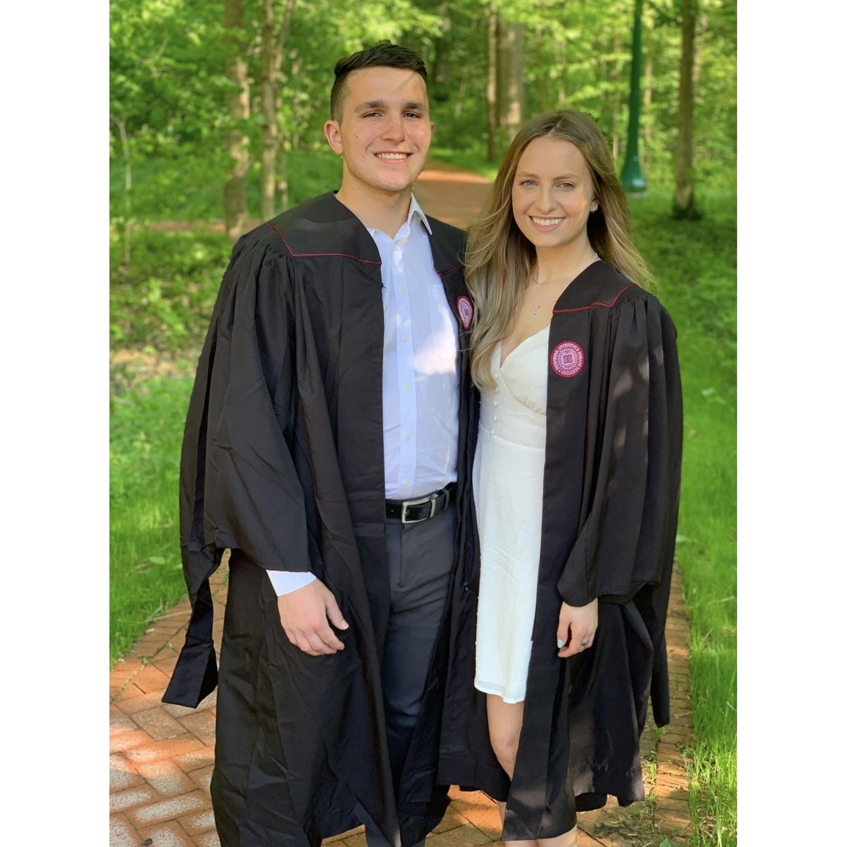 Graduation in 2021.