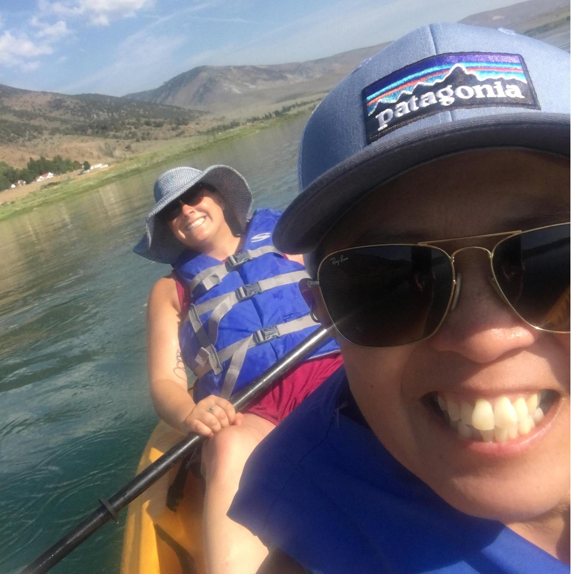 Kayaking Mono Lake